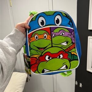 Kids Backpack - Blue and Green